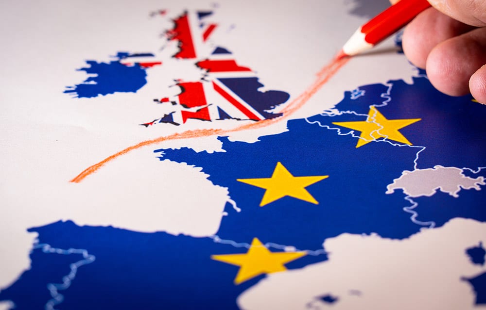Map Of UK And Europe