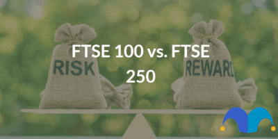 FTSE 100 vs. FTSE 250 Balance Scale